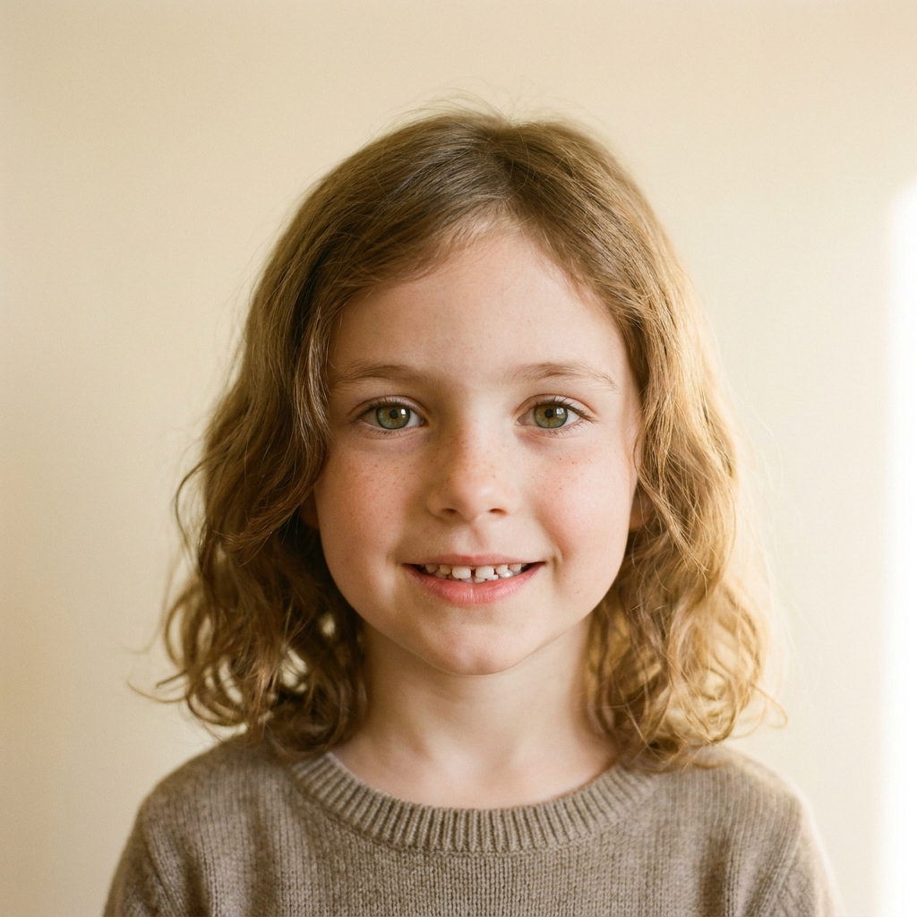 Mia, age 6